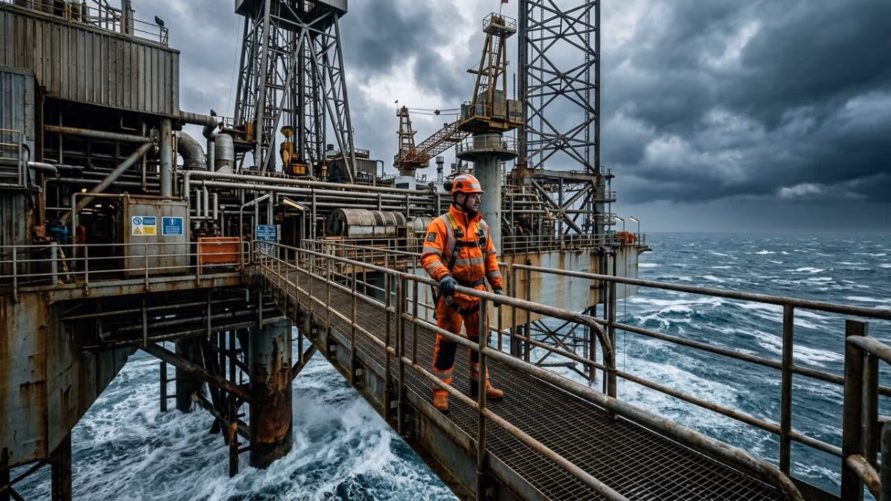 Por que trabalhadores de plataformas de petróleo ganham tanto: a rotina extrema de quem vive semanas no meio do oceano
