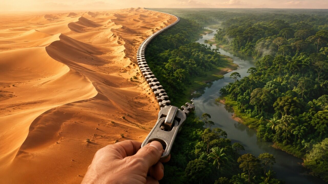 O que aconteceria se transformássemos o deserto do Saara em uma gigantesca floresta?