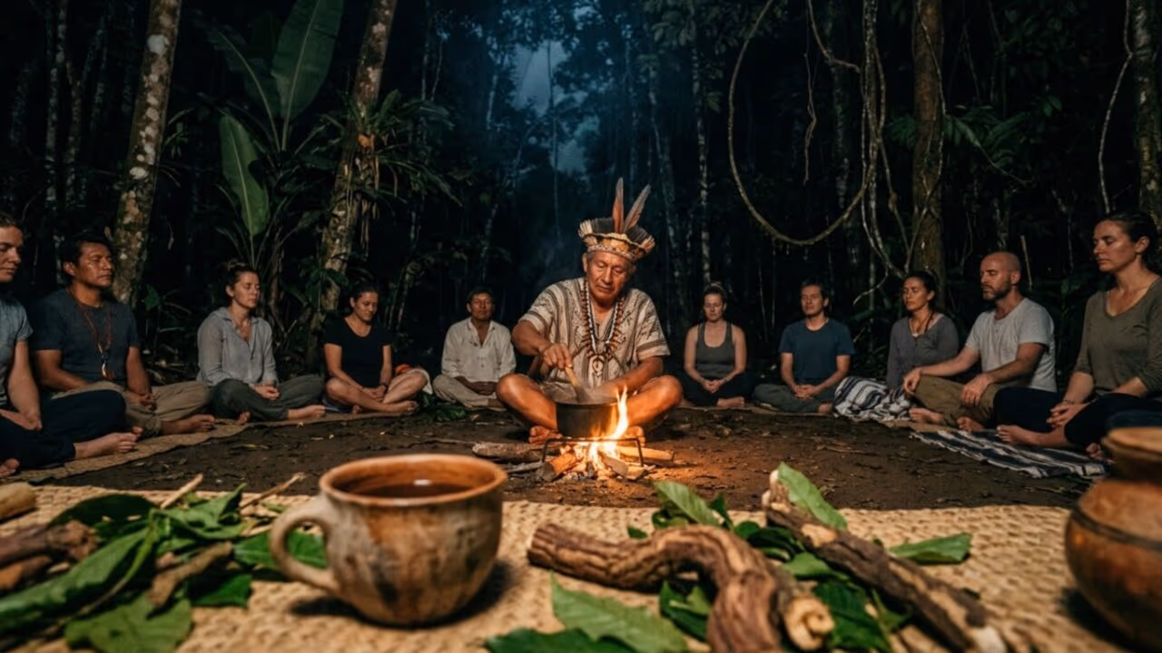 O ritual amazônico que povos originários tratam como medicina e o mercado global tenta transformar em produto