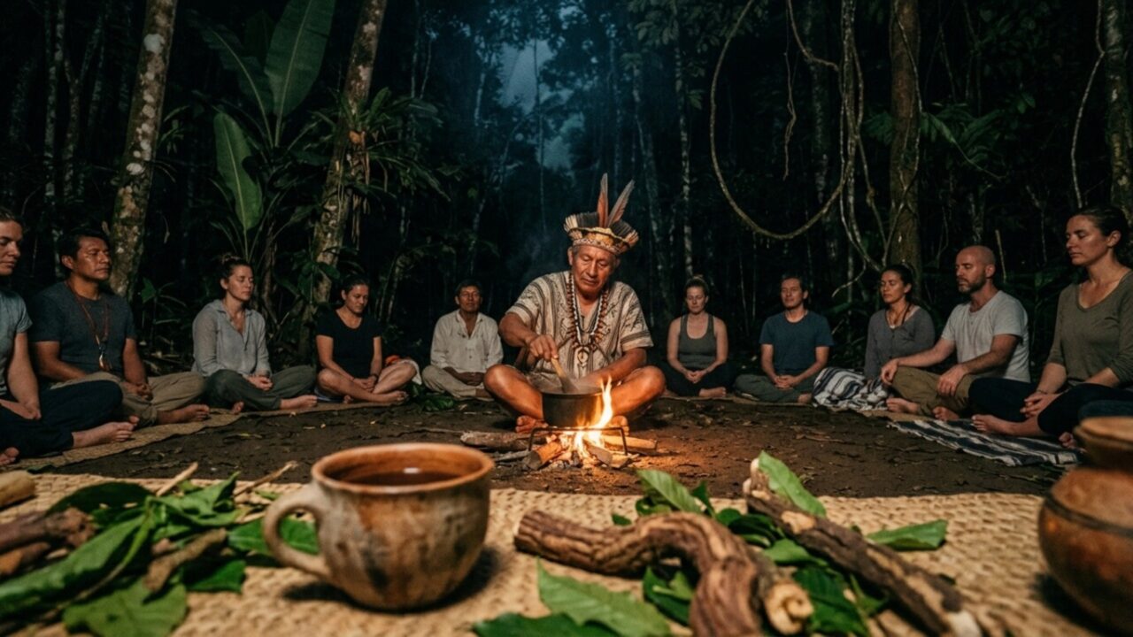 O ritual amazônico que povos originários tratam como medicina e o mercado global tenta transformar em produto