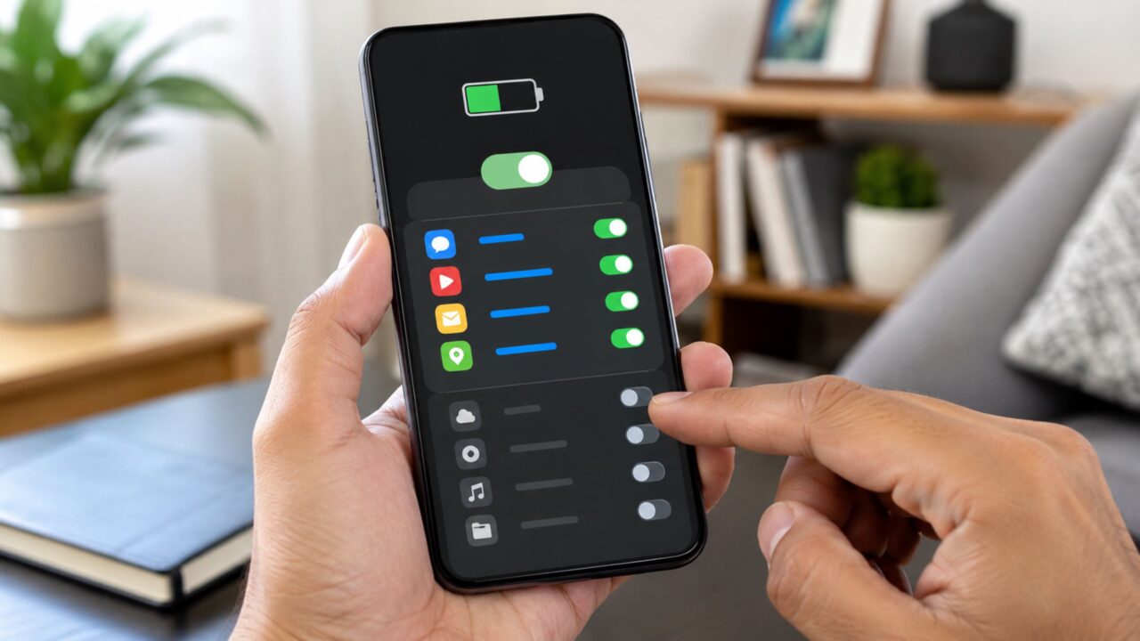 A função adaptável limita atividades de aplicativos usados com pouca frequência