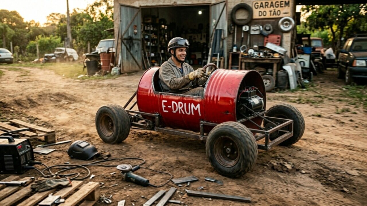 Pare de jogar fora tambores de metal velhos! Essa invenção simples para agricultura pode mudar tudo
