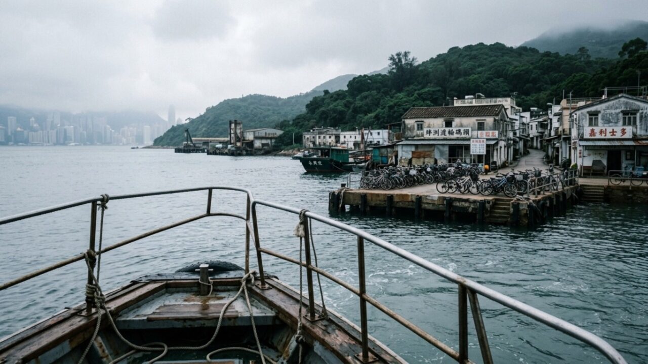 A ilha esquecida onde não há carros, o porto é tomado por bicicletas e o passado industrial ainda aparece nas ruas vazias