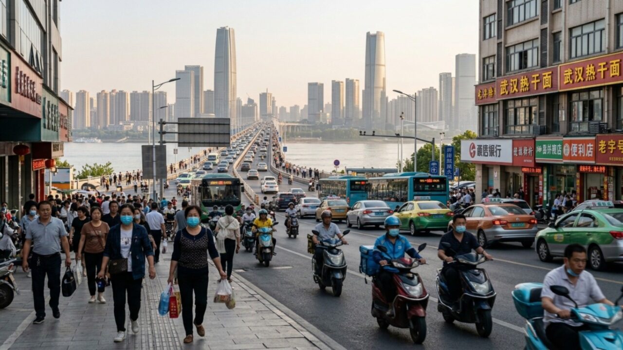 A cidade que o mundo aprendeu a temer tenta seguir em frente entre mercados vigiados, ruas lotadas e memórias incômodas