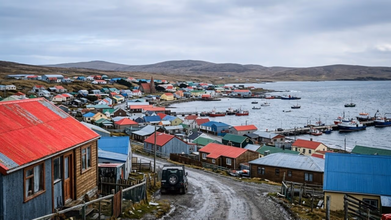 Para escapar do frio, essa cidade constrói suas casas de forma diferente: lãs de ovelha, chapas metálicas e telhados coloridos são usados como principal escudo contra o frio extremo