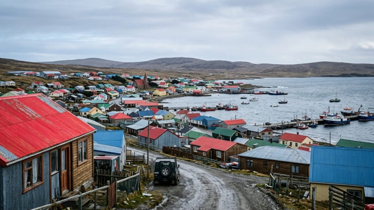 Para escapar do frio, essa cidade constrói suas casas de forma diferente: lãs de ovelha, chapas metálicas e telhados coloridos são usados como principal escudo contra o frio extremo