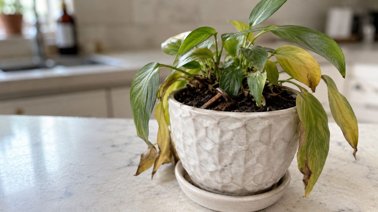 Por que colocar um prego enferrujado nas plantas pode salvar uma espécie que está morrendo
