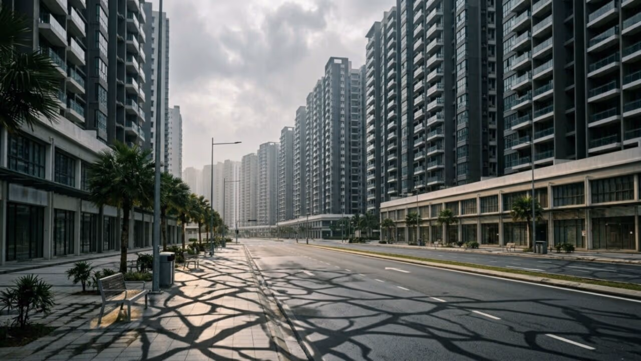 A cidade fantasma de luxo construída para 1 milhão de moradores que hoje abriga só 9 mil pessoas na Malásia