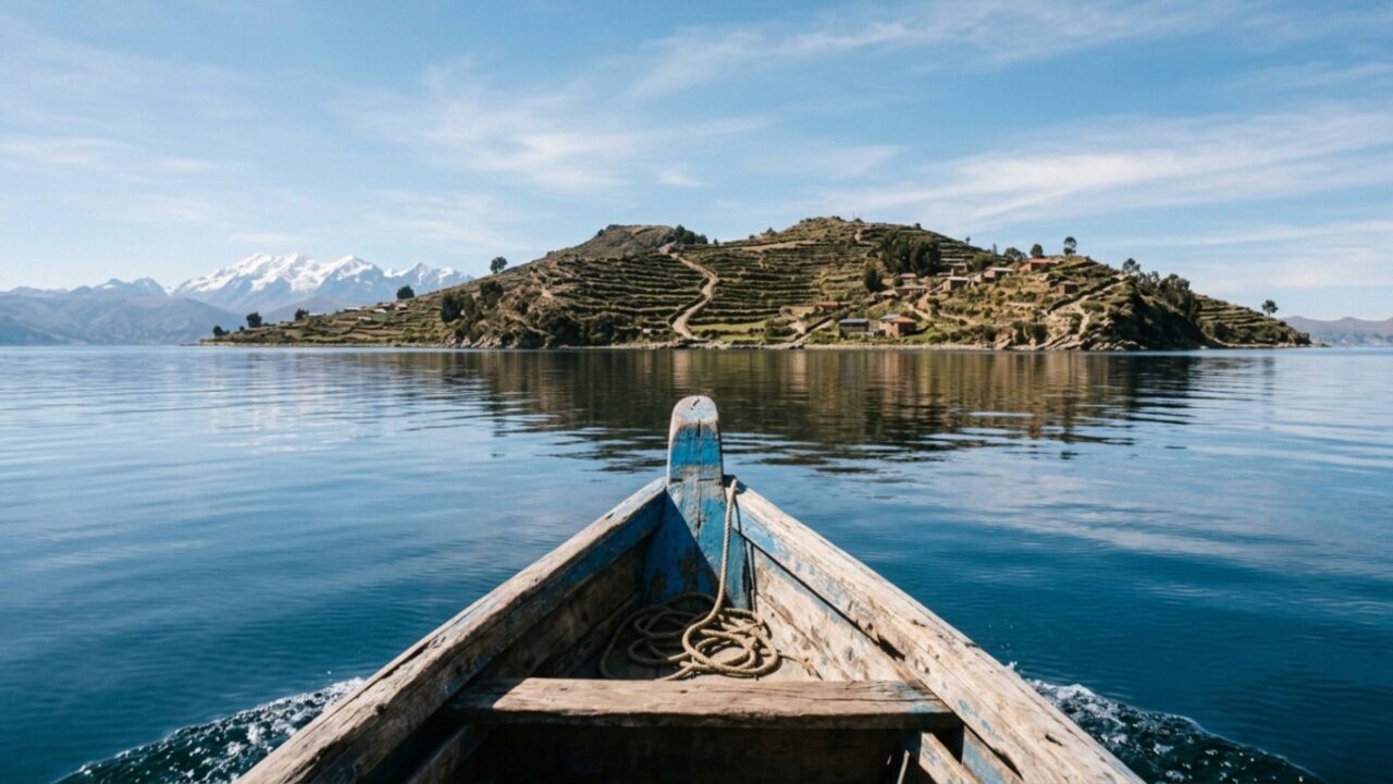A ilha onde o mundo moderno quase não entrou e moradores ainda vivem entre lhamas, montanhas e rituais ancestrais
