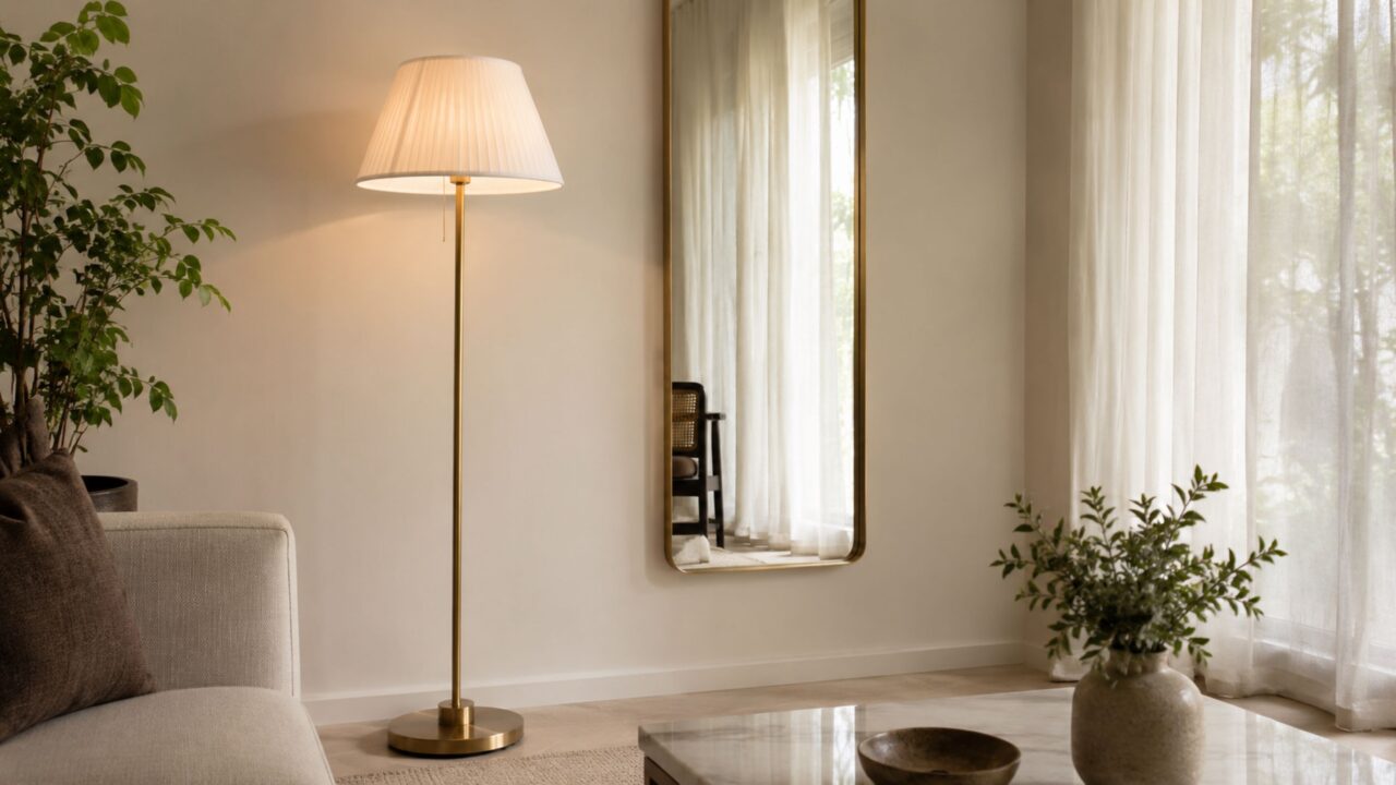 Espelhos, cores claras e luz em camadas fazem a claridade render mais no ambiente