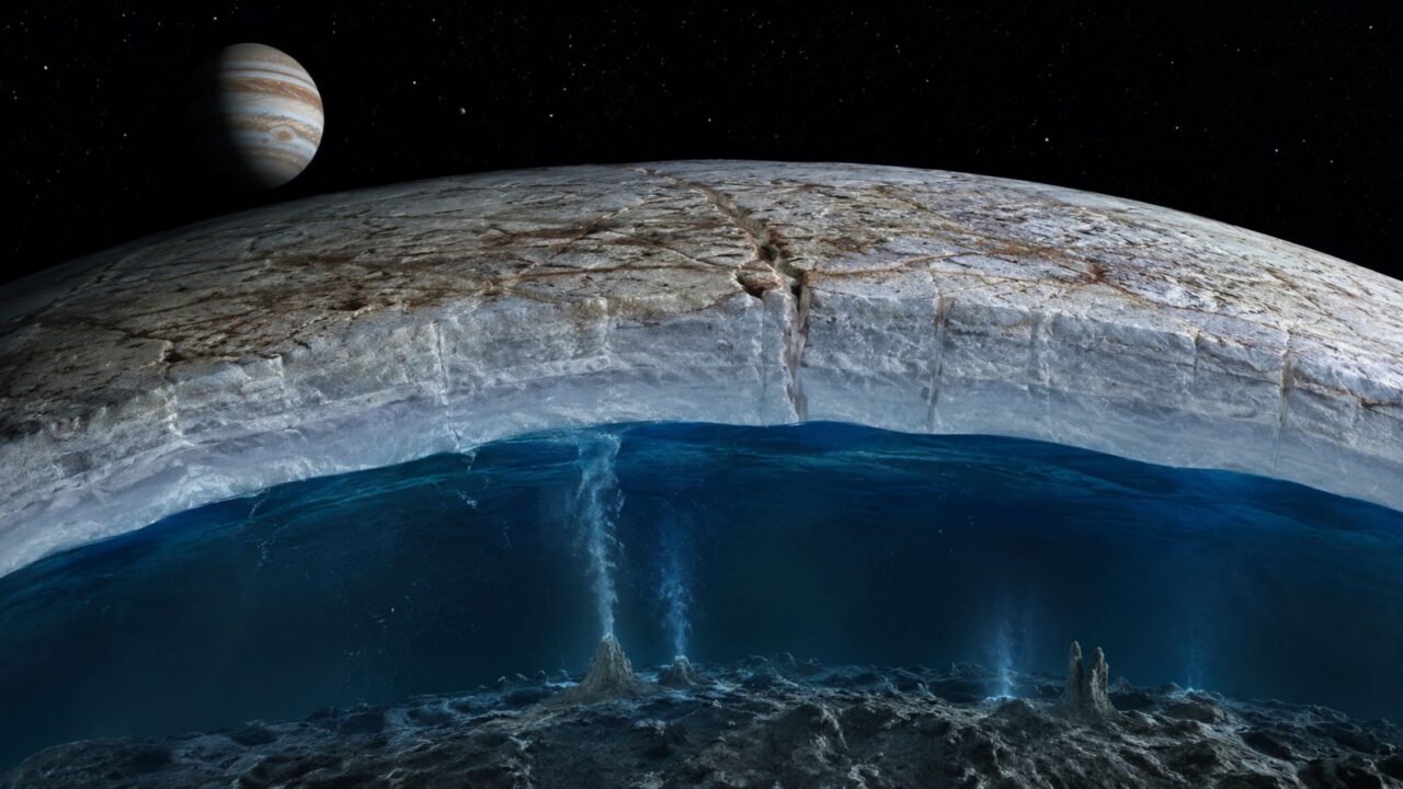 A busca por vida fora da Terra também passa por oceanos escondidos no escuro