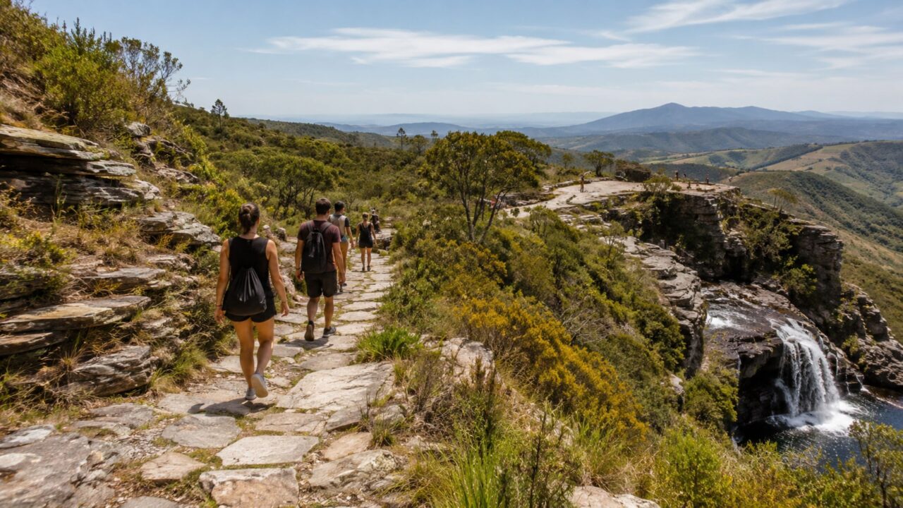 Trilhas, pedras e paisagens abertas em São Thomé das Letras