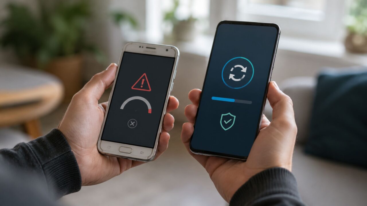 A versão do sistema determina por quanto tempo os apps continuam compatíveis