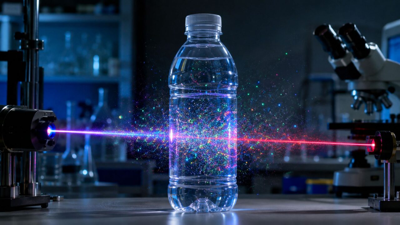 O alerta sobre nanoplásticos ligado à Universidade de Columbia: até 240 mil partículas aparecem em um único litro de água mineral