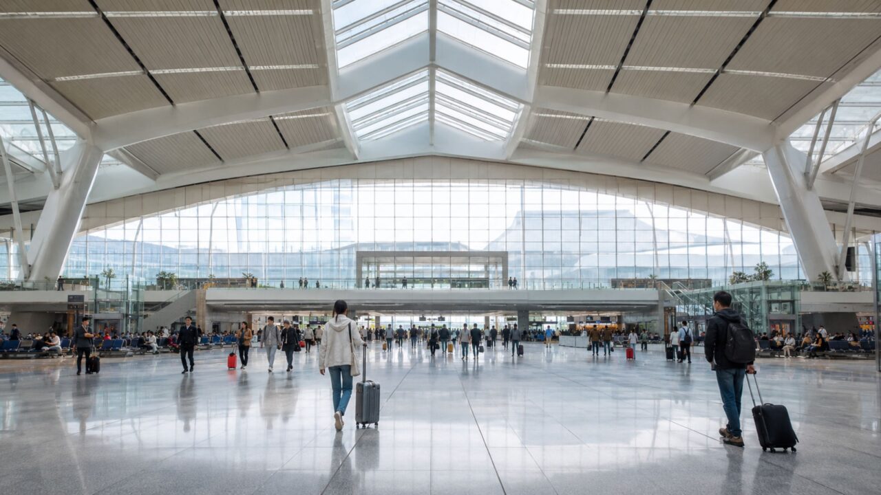 Terminal de 475 mil metros quadrados conecta transporte, tecnologia e desenvolvimento urbano na Nova Área de Xiong’an