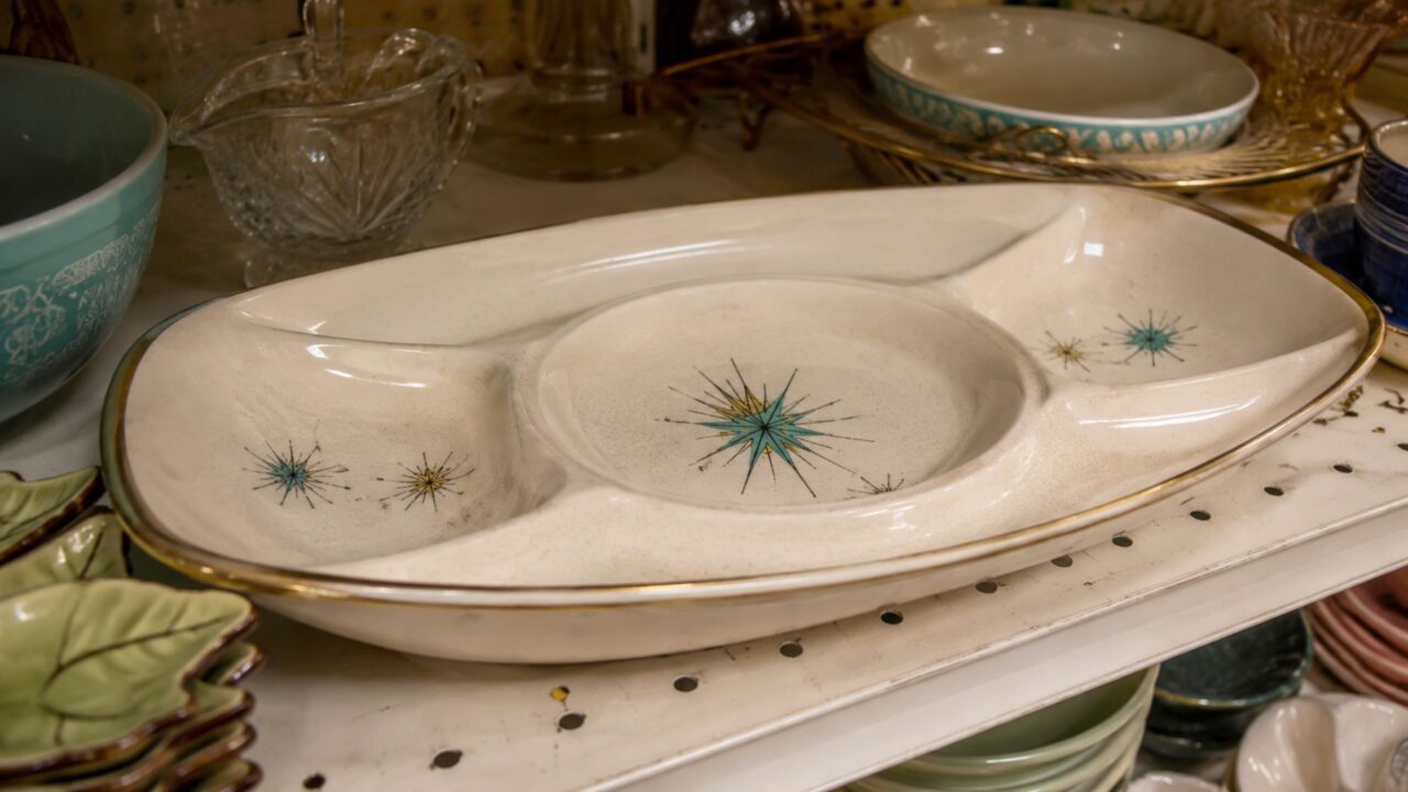 Todo mundo olhava para Pyrex no brechó, mas outra marca vintage rara pode esconder uma peça muito mais valiosa