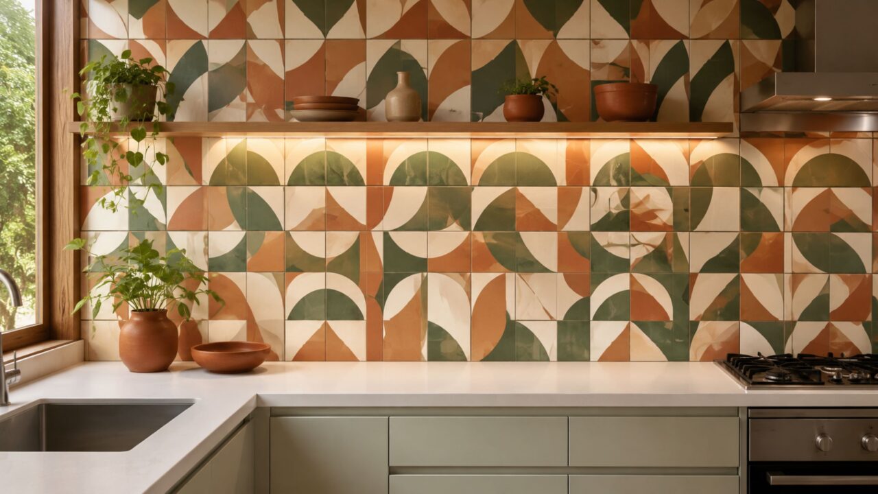 A tendência de azulejos dos anos 60 que está fazendo um grande retorno em 2026