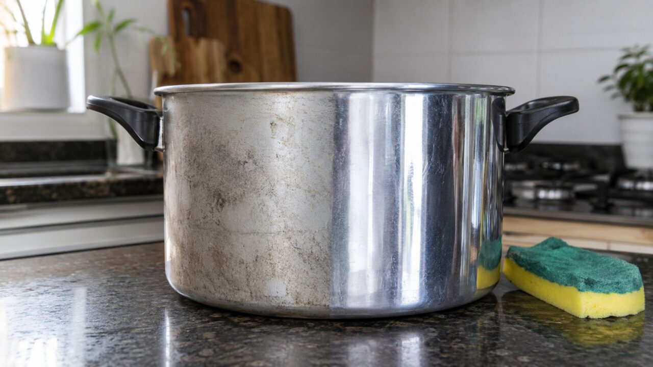 Como deixar o alumínio brilhando com pasta de dente e detergente