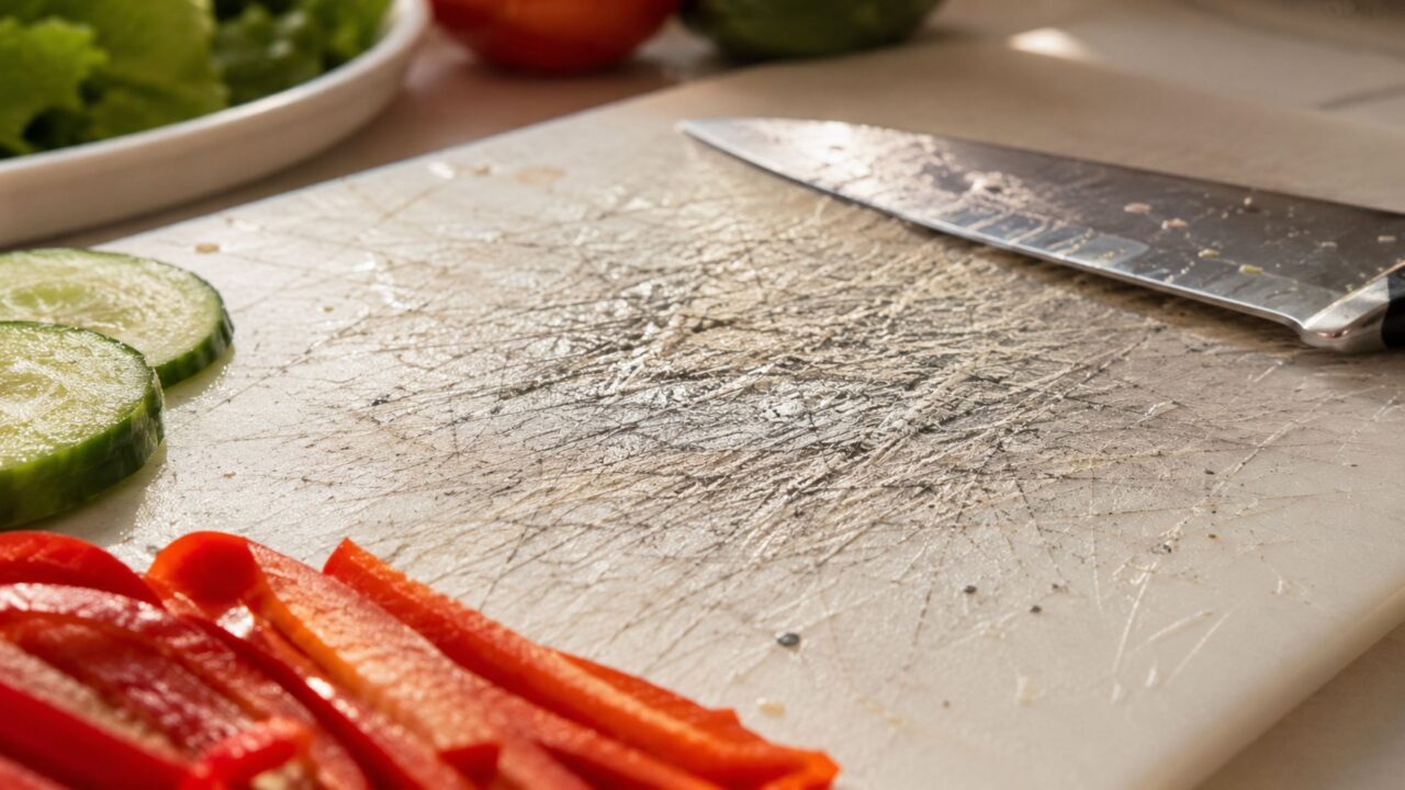 Cientistas descobrem que sua tábua de carne pode liberar até 50 gramas de plástico diretamente nos alimentos todos os anos