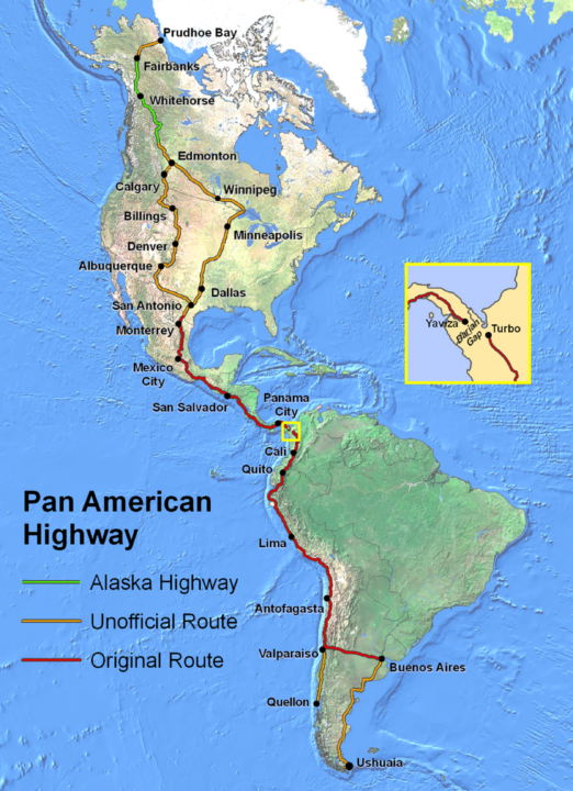 A estrada mais longa do mundo cruza dois continentes entre climas extremos e paisagens impossíveis