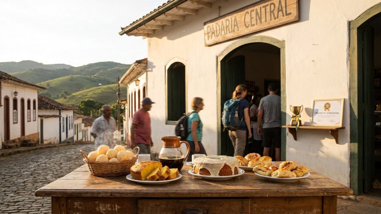 A padaria eleita entre as melhores do Brasil fica em Minas Gerais e atrai clientes de todo o país