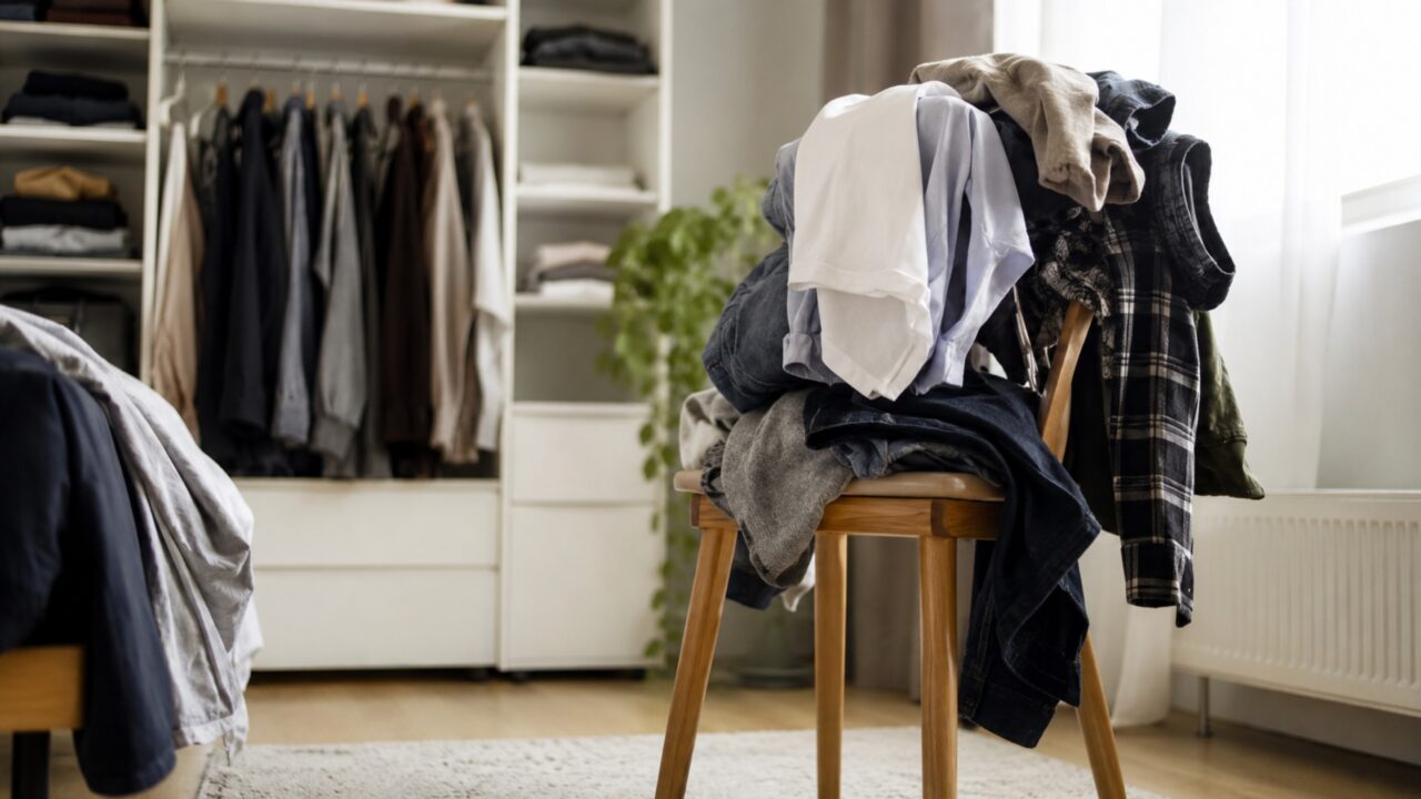 A psicologia diz que pessoas que costumam deixar roupas em cima da cadeira não são bagunçadas, mas geralmente são mais práticas