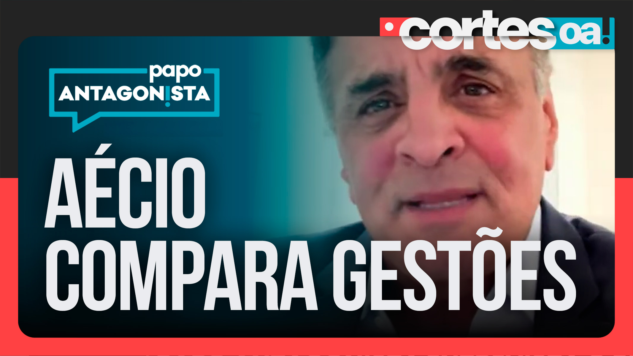 Aécio Neves traça paralelo econômico e afirma que atual governo repete desgaste do mandato de Dilma