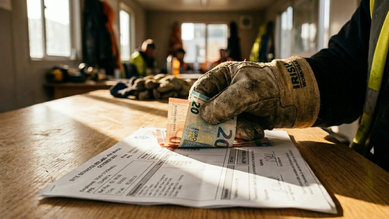 Carregar cimento nas obras da Irlanda paga R$ 21 mil e ofusca o esforço de nutricionistas diplomados