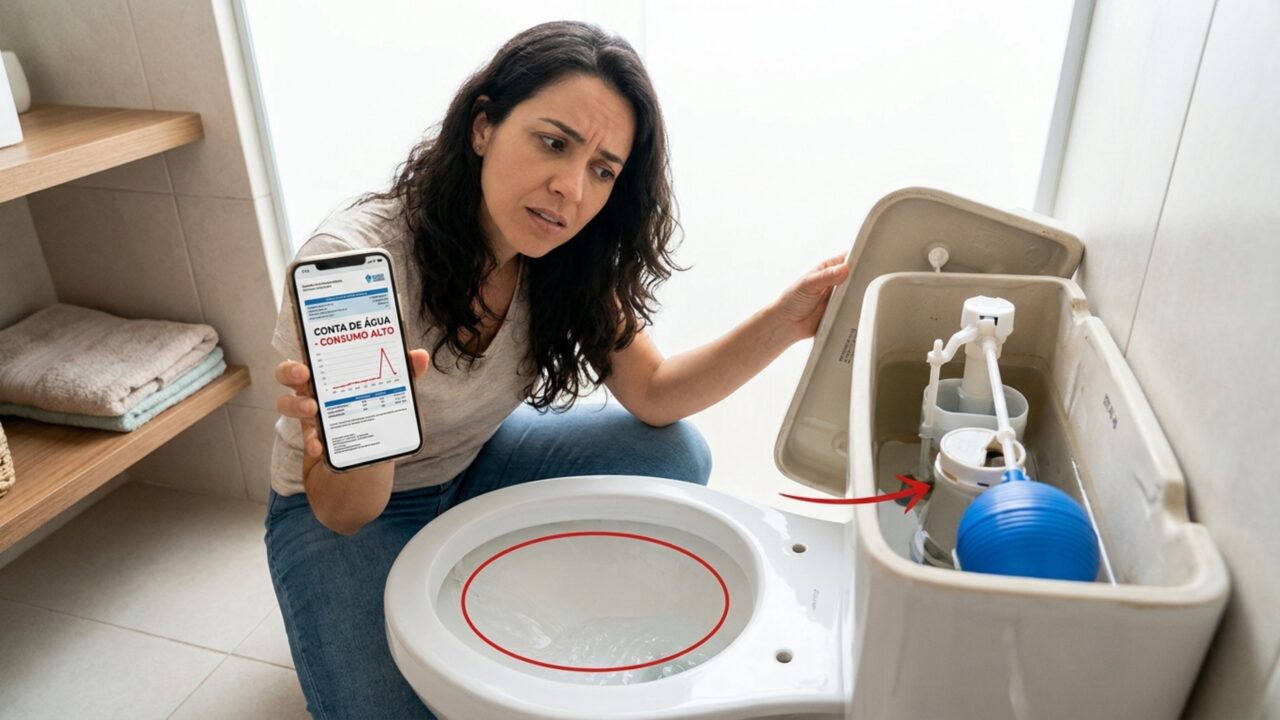 Adeus à conta alta de água vazamento escondido nesse ponto da casa pode desperdiçar litros sem aparecer no piso ou na parede