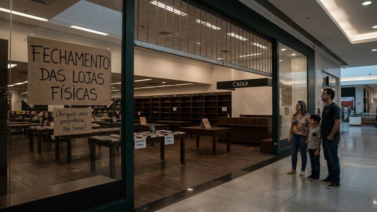 Adeus a uma das maiores redes de livrarias do país: dezenas de unidades encerram as atividades