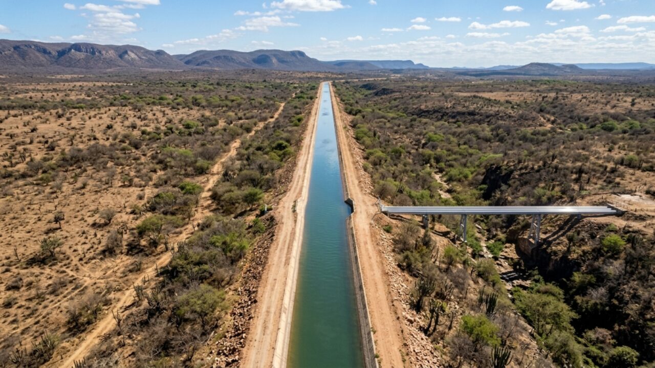 Eles estão construindo o rio artificial mais longo da América Latina: ele cobrirá mais de 145 km e levará água para uma das áreas mais secas da região