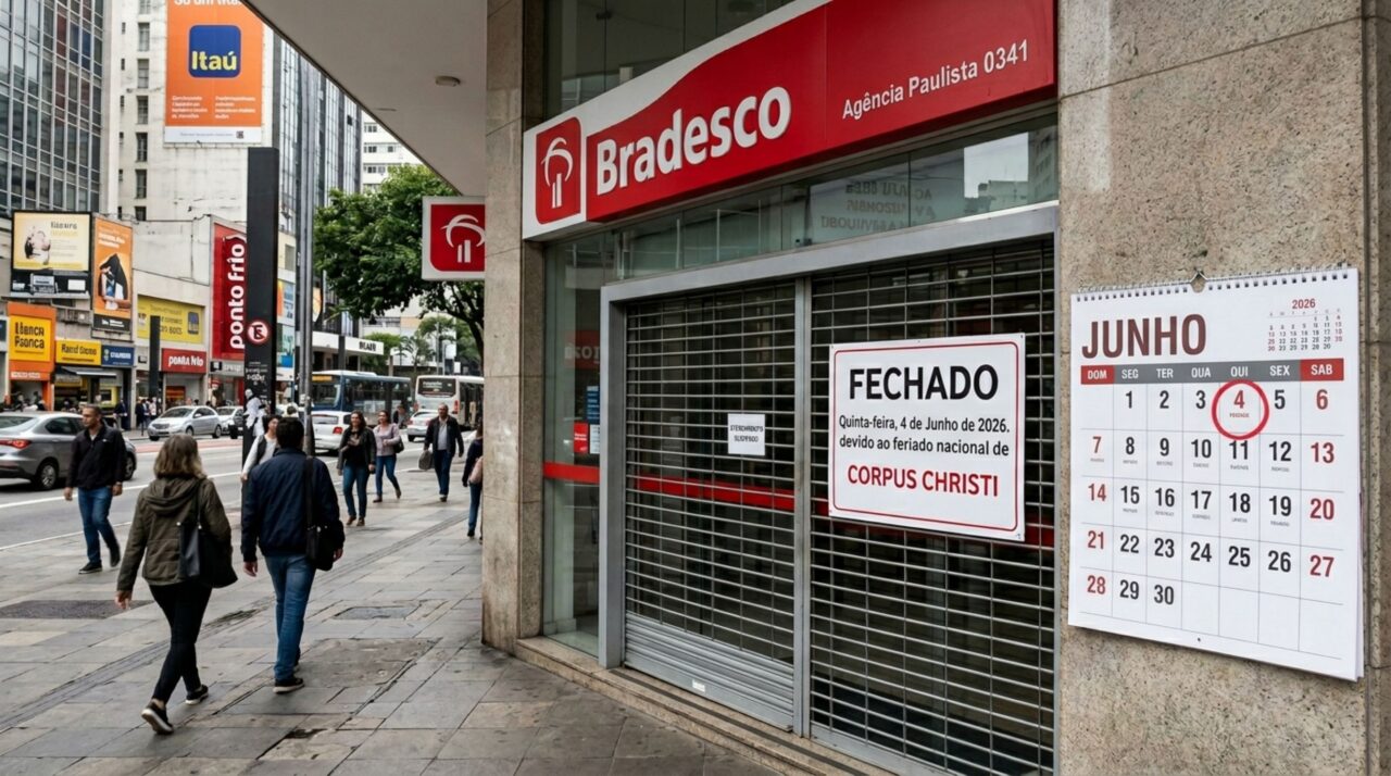 Bancos não abrem hoje por conta do feriado (04)