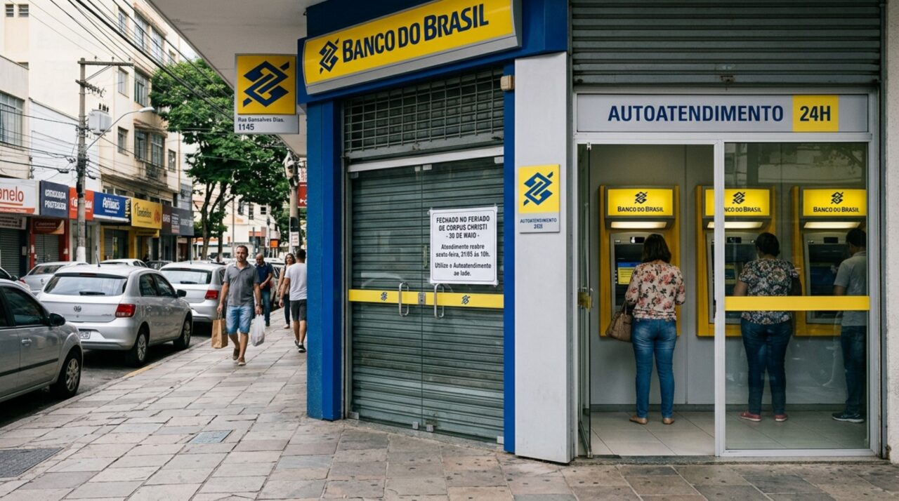 Bancos fecham dia 04, 5ª feira