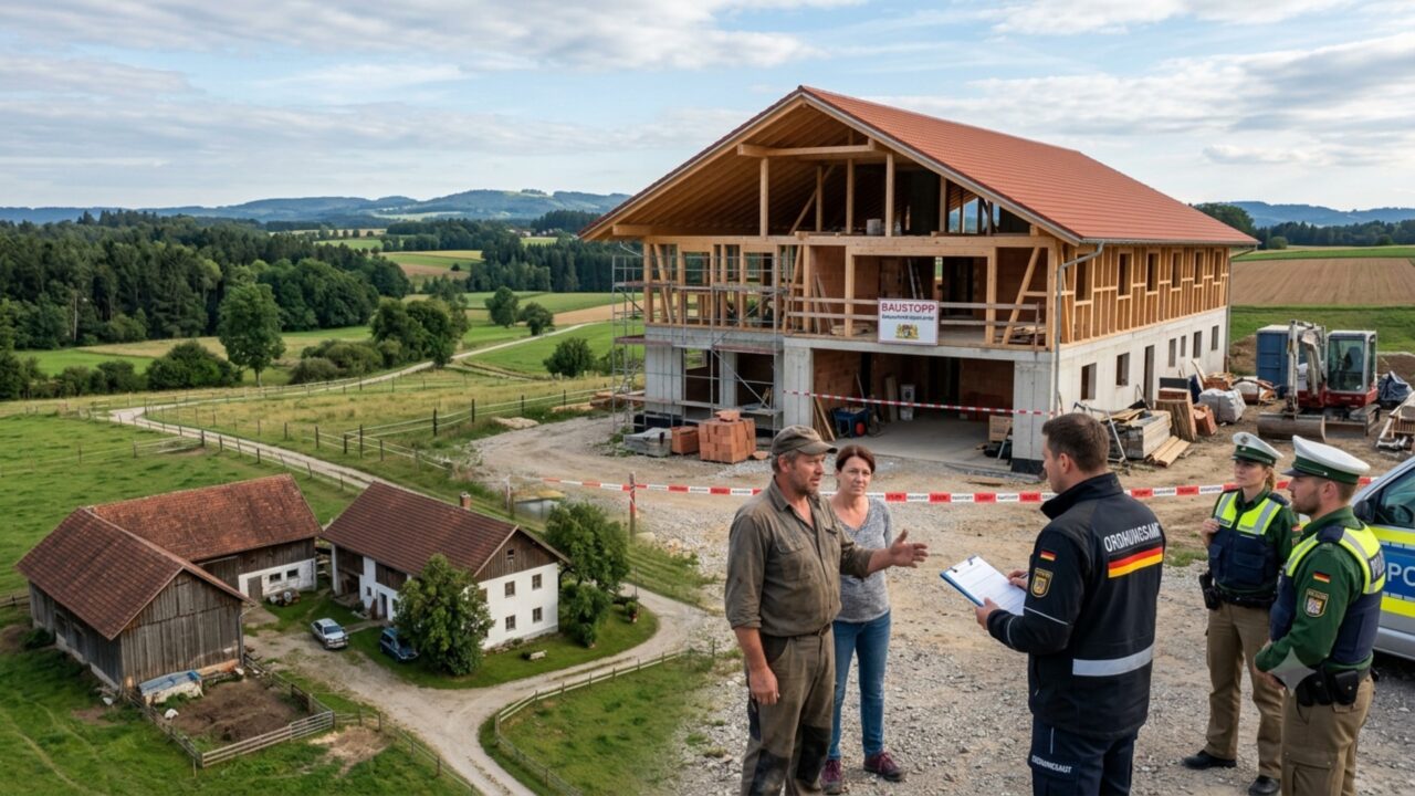Agricultor recebe autorização para construir pequenas casas de repouso e constrói grandes edifícios residenciais: a punição foi severa