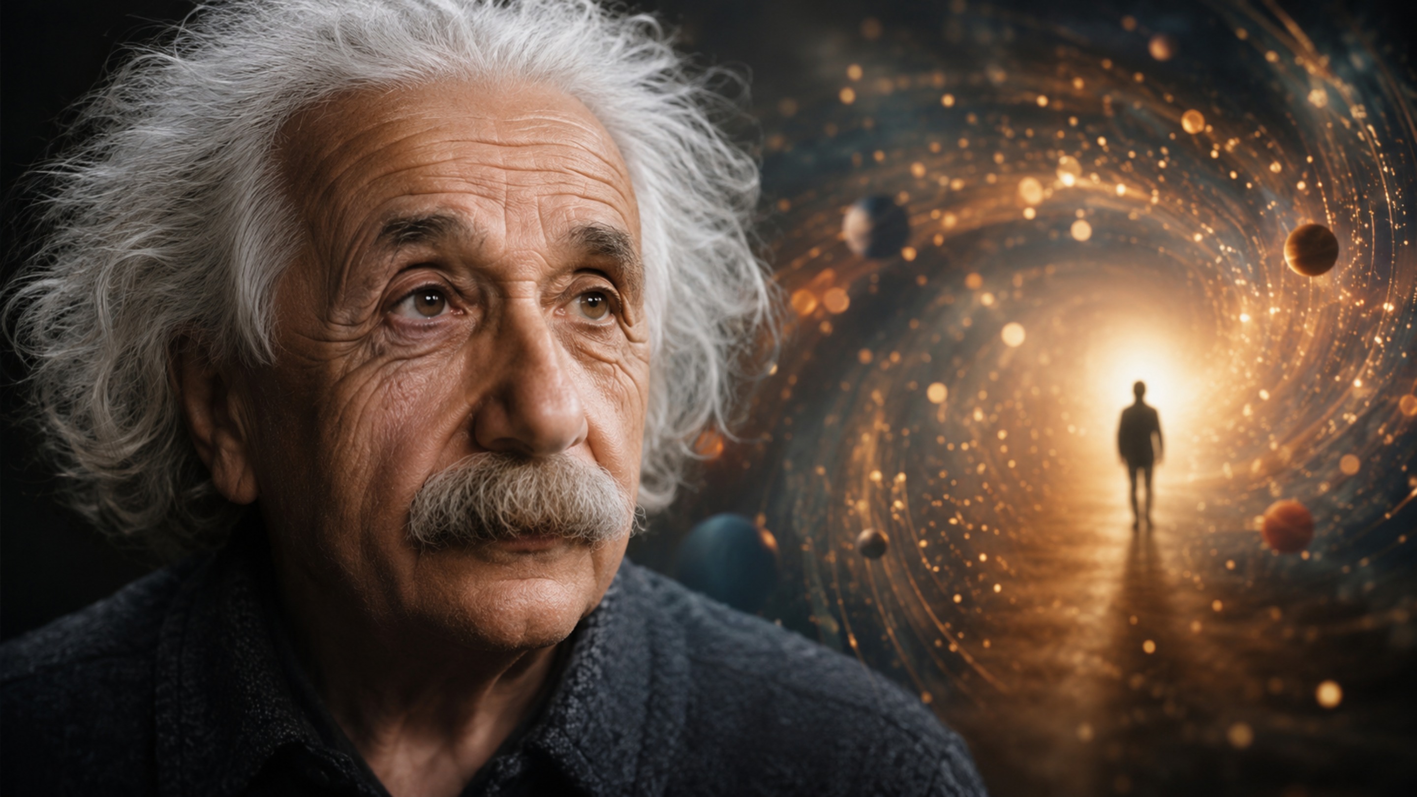 Albert Einstein e sua citação do dia: “Não tente se tornar um homem de sucesso, mas sim um homem de coragem”