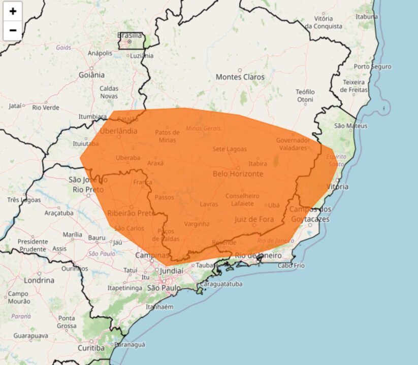 Alerta do Inmet para tempestades violentas no Sudeste e Centro-Oeste veja onde e como se proteger