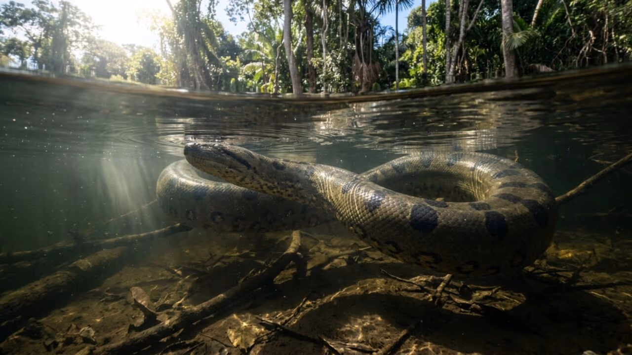 Anaconda gigante da Amazônia é reconhecida como nova espécie