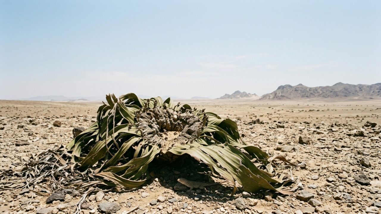 Apenas duas folhas: a planta do deserto da Namíbia que sobrevive a condições extremas por milhares de anos
