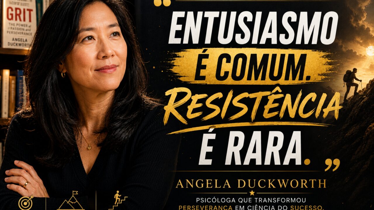 Angela Duckworth, psicóloga que transformou perseverança em ciência do sucesso: “Entusiasmo é comum. Resistência é rara”