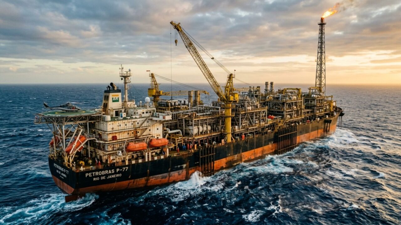 Como uma plataforma de petróleo funciona por dentro e mantém mais de 150 pessoas vivendo sobre tanques gigantes no mar