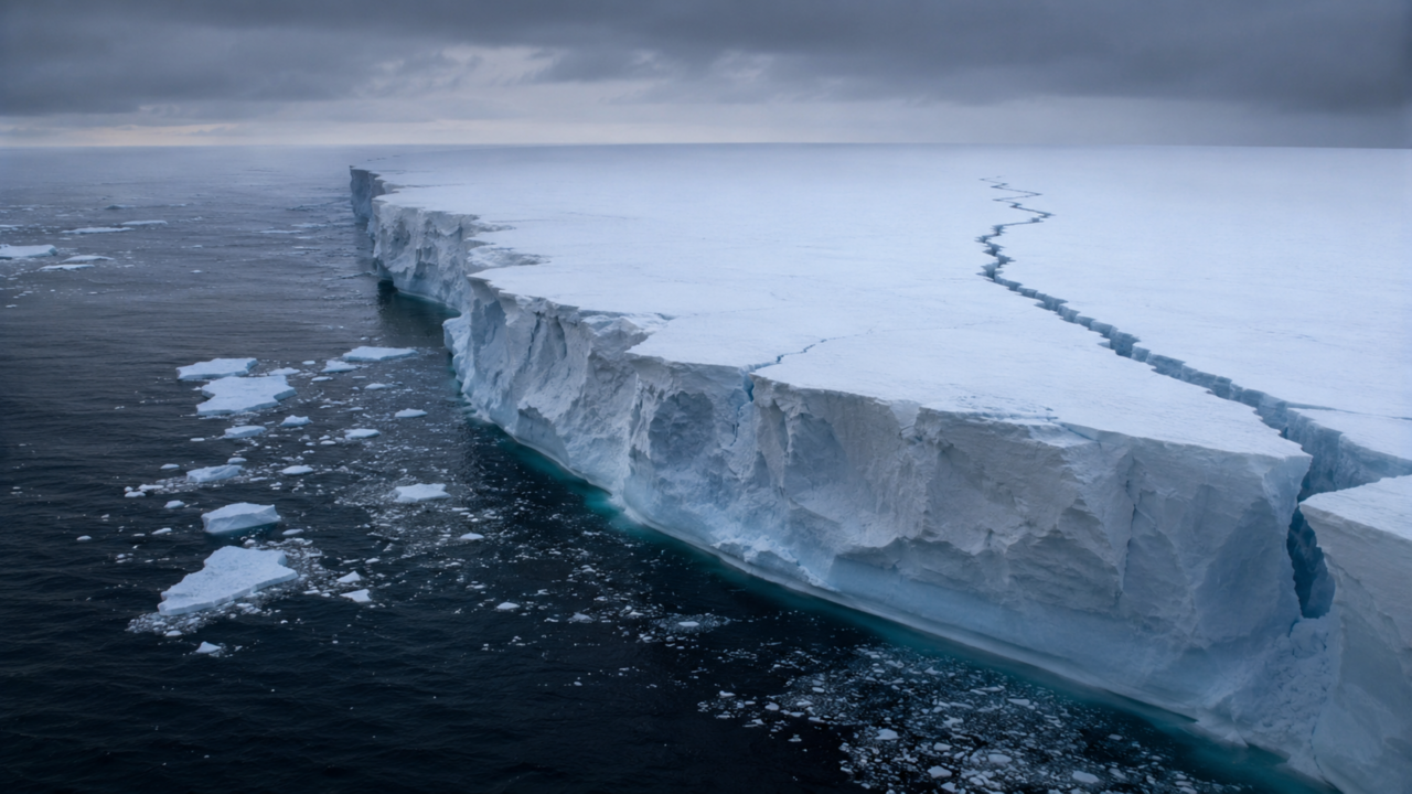 O gelo da Antártica pode estar oferecendo um aviso raro antes da pior fase da alta dos oceanos