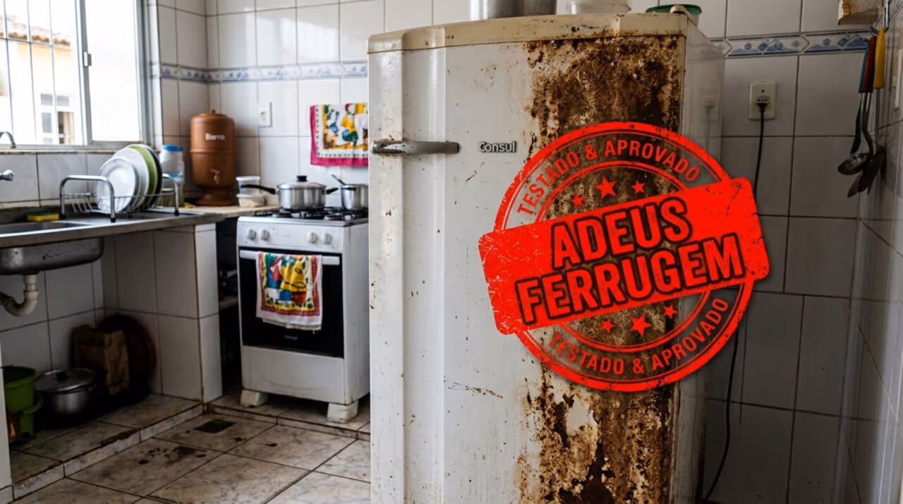 Adeus geladeira enferrujada: profissional experiente revela como eliminar ferrugem da geladeira em apenas 17 minutos sem precisar chamar ninguém