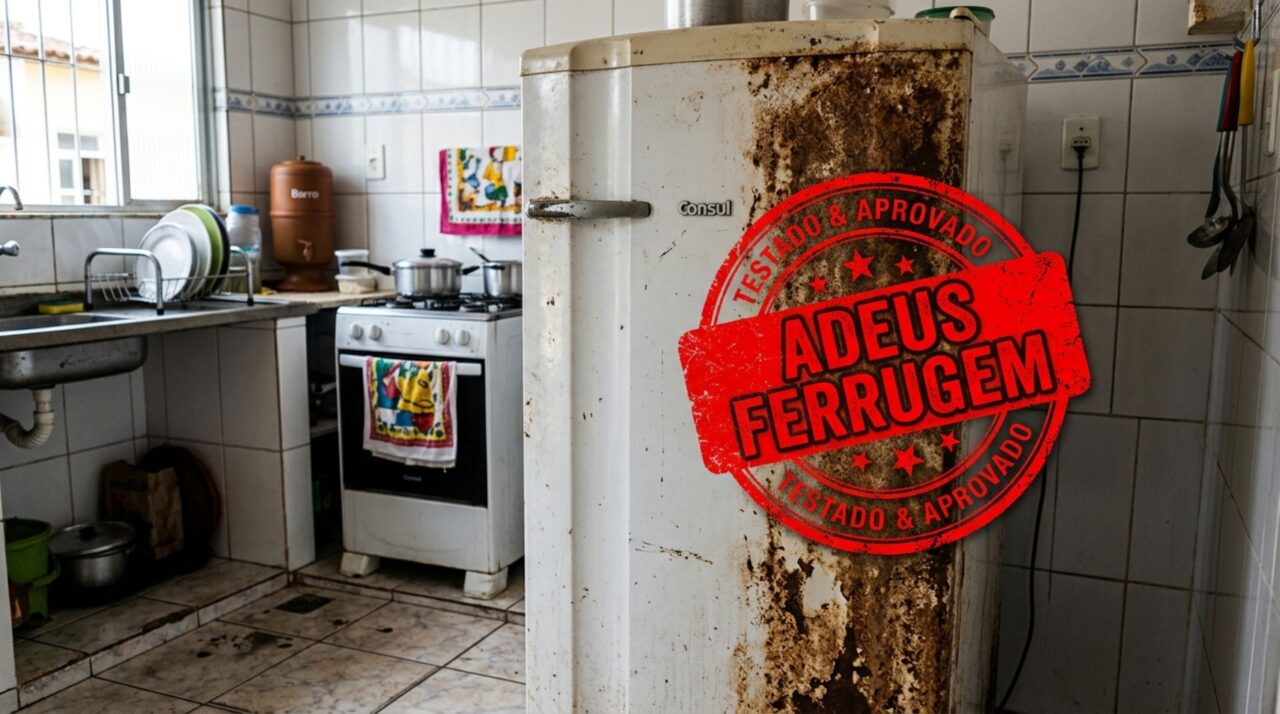 Adeus geladeira enferrujada: profissional experiente revela como eliminar ferrugem da geladeira em apenas 17 minutos sem precisar chamar ninguém