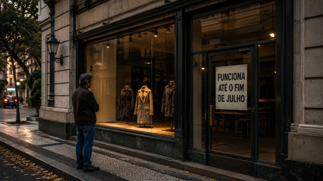 Após mais de 30 anos aberta, loja histórica fechará por forte queda no consumo