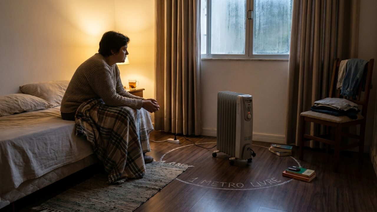 Alerta para quem usa aquecedor elétrico em casa durante os dias mais frios