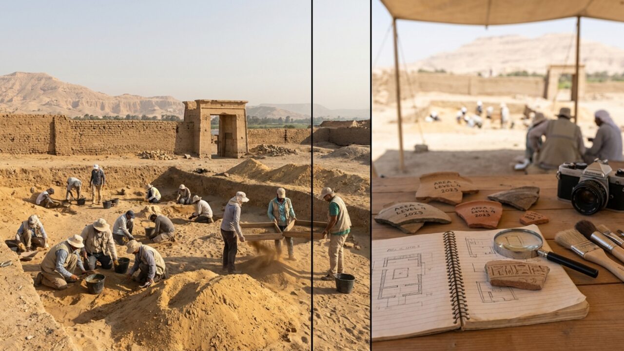 Arqueólogos descobriram uma cidade de 3000 anos com muralha gigante, fábrica de cerveja e vestígios de um portão monumental