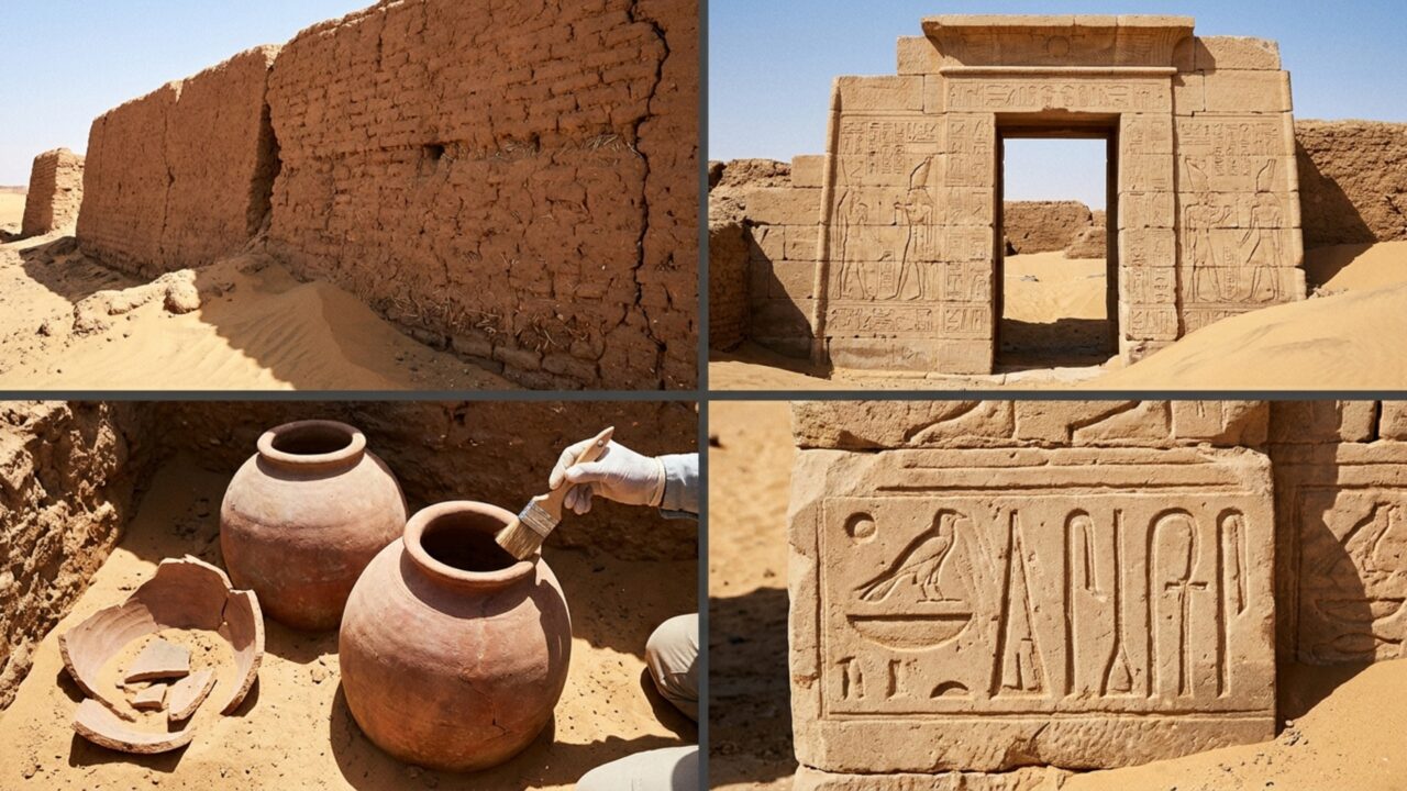 Arqueólogos descobriram uma cidade de 3000 anos com muralha gigante, fábrica de cerveja e vestígios de um portão monumental