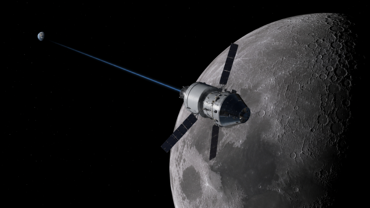 A tecnologia inédita usada na missão Artemis II que transformou imagens da viagem a Lua em transmissão quase ao vivo