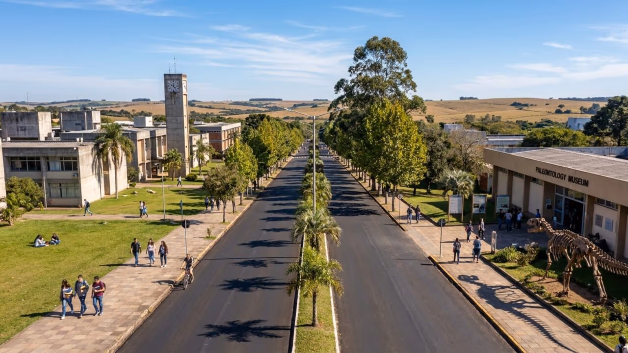 No coração do Rio Grande do Sul, a cidade que guarda os dinossauros mais antigos do mundo e a 1ª universidade federal do interior