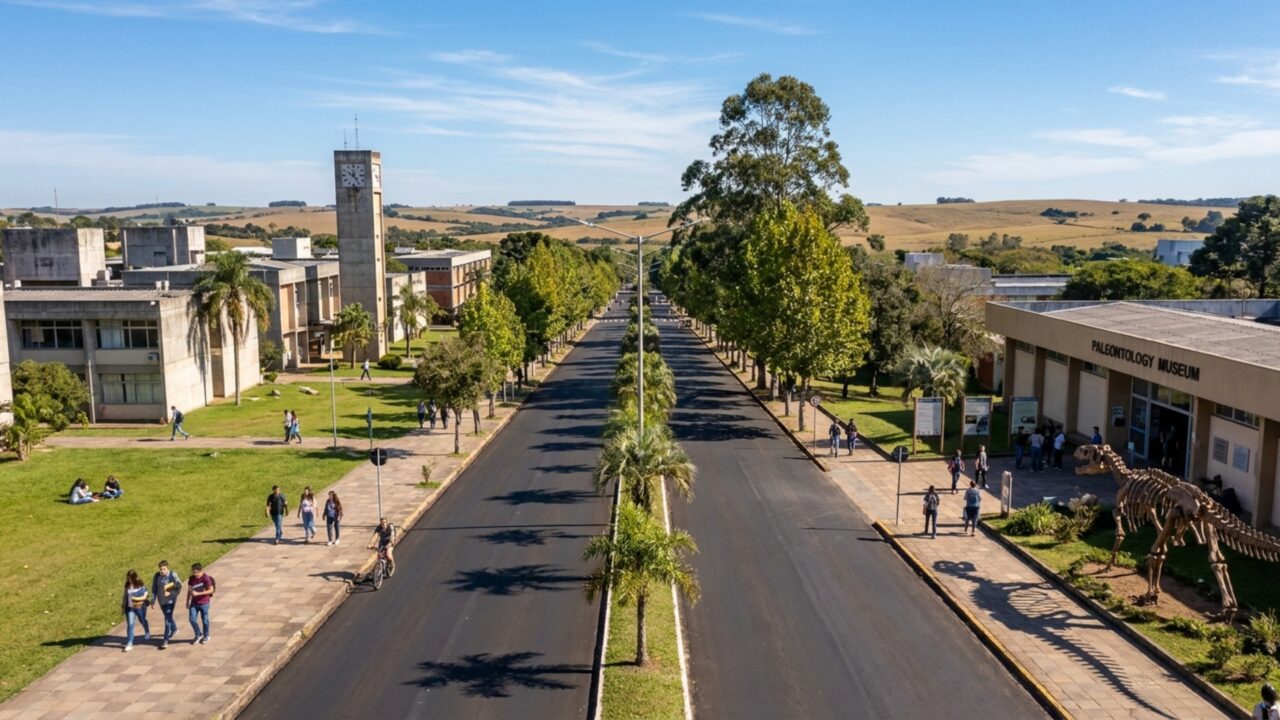 No coração do Rio Grande do Sul, a cidade que guarda os dinossauros mais antigos do mundo e a 1ª universidade federal do interior